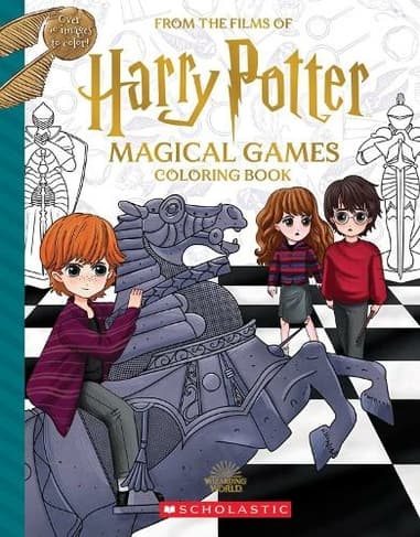 Magical Games Colouring Book: (Harry Potter)