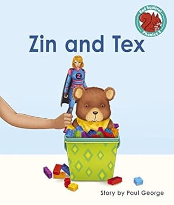 Zin and Tex: Red Squirrel Phonics Level 3 Set 2