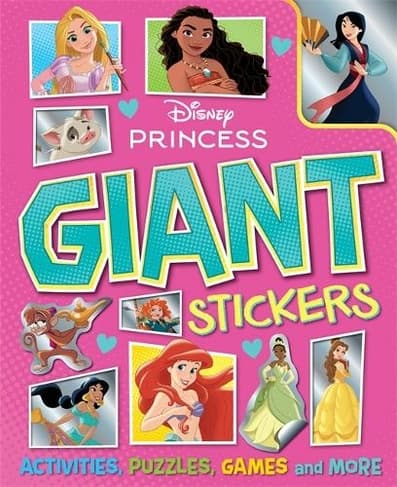 Disney Princess: Giant Stickers: (Activities, puzzles, games and more)