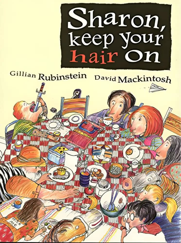 Sharon, keep your hair on