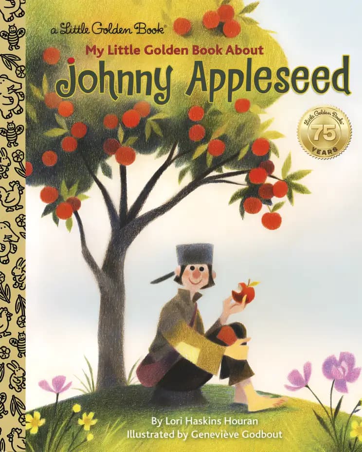 My Little Golden Book About Johnny Appleseed