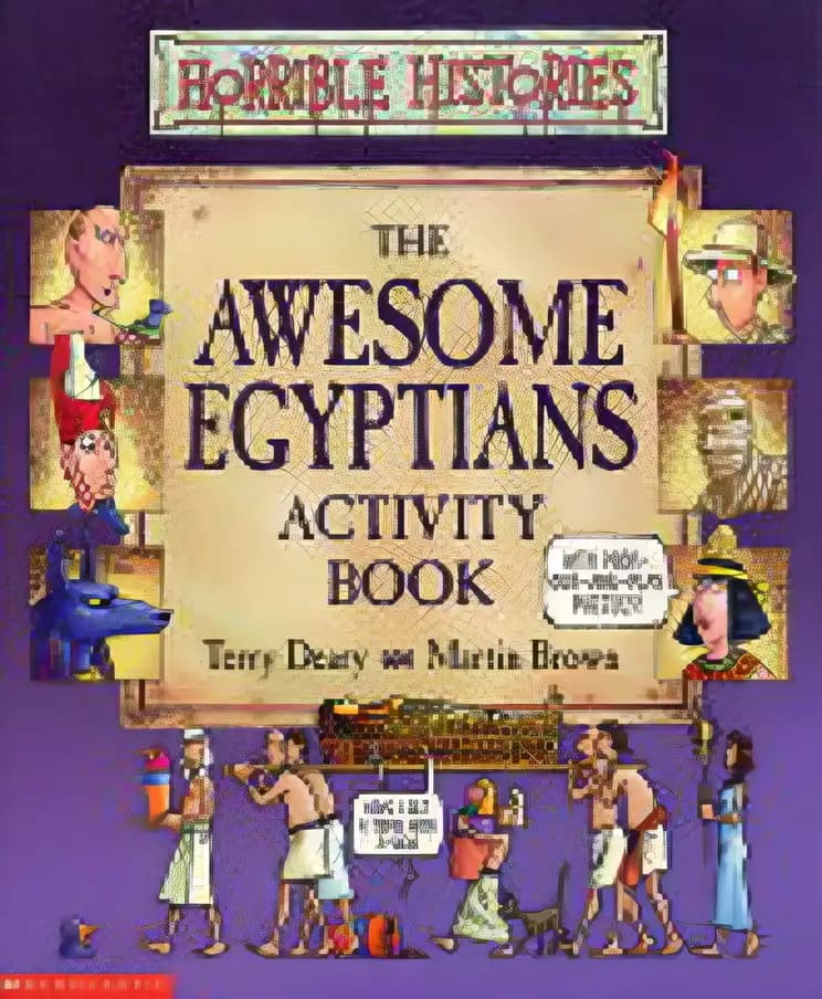 Awesome Egyptians Activity Book (Horrible Histories)