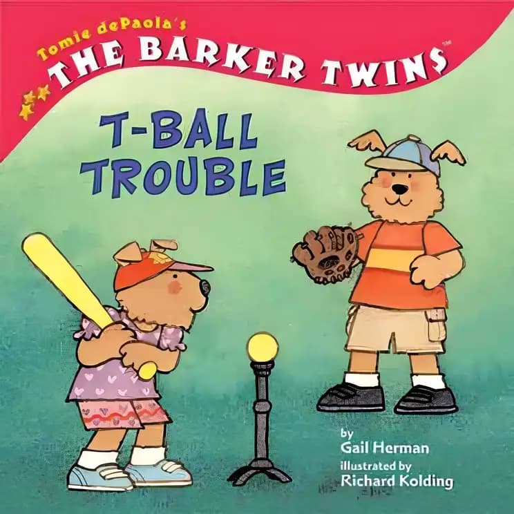 The Barker Twins: T-Ball Trouble