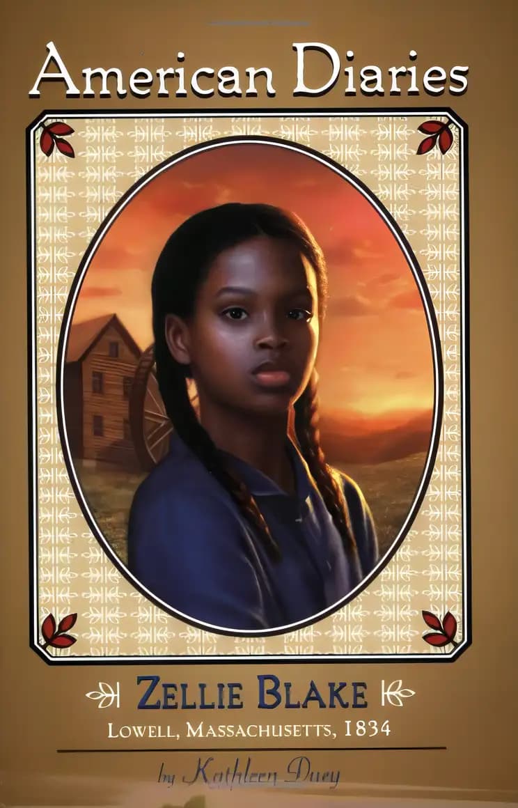 American Diaries Zellie Blake, Lowell Massachusetts, 1834