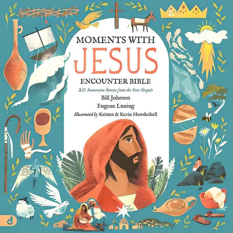The Moments with Jesus Encounter Bible: 20 Immersive Stories from the Four Gospels