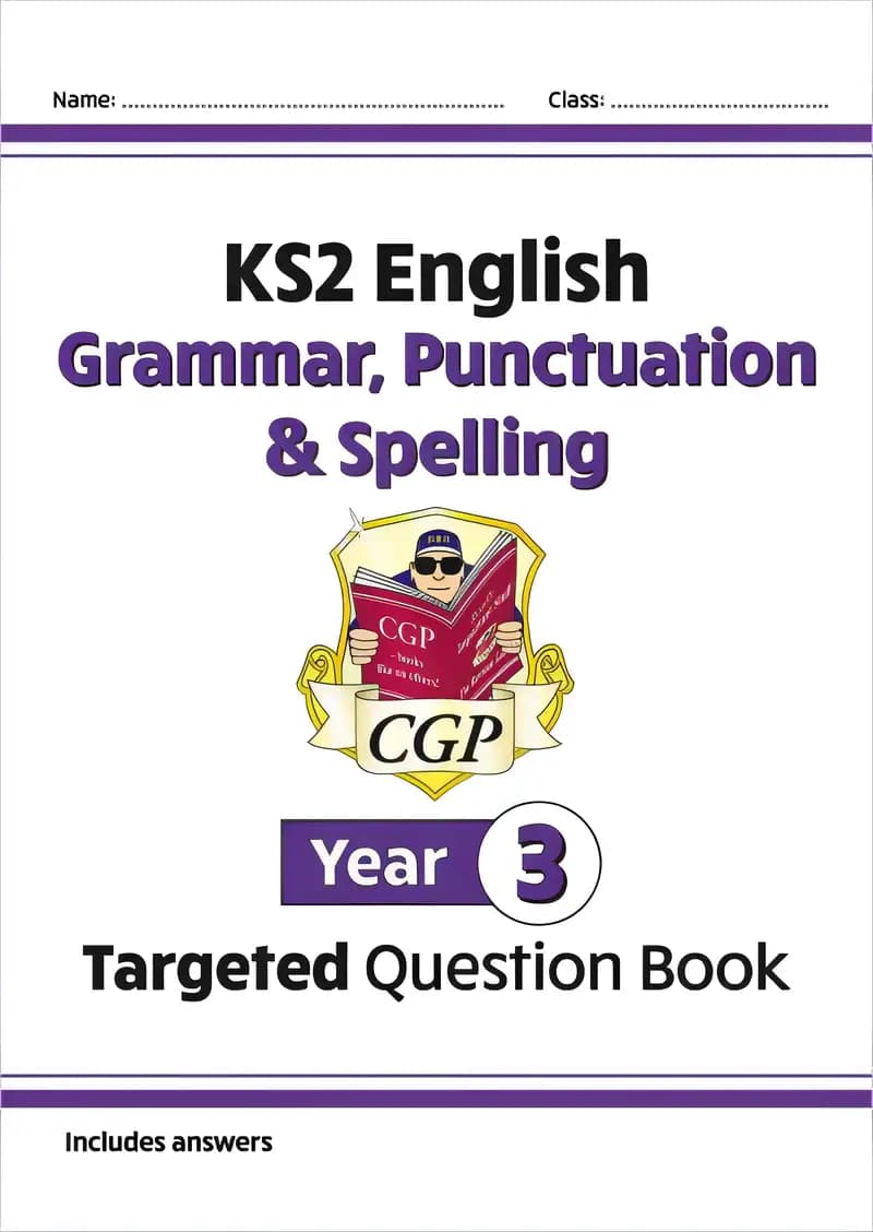 KS2 English Targeted Question Book: Grammar, Punctuation & Spelling - Year 3