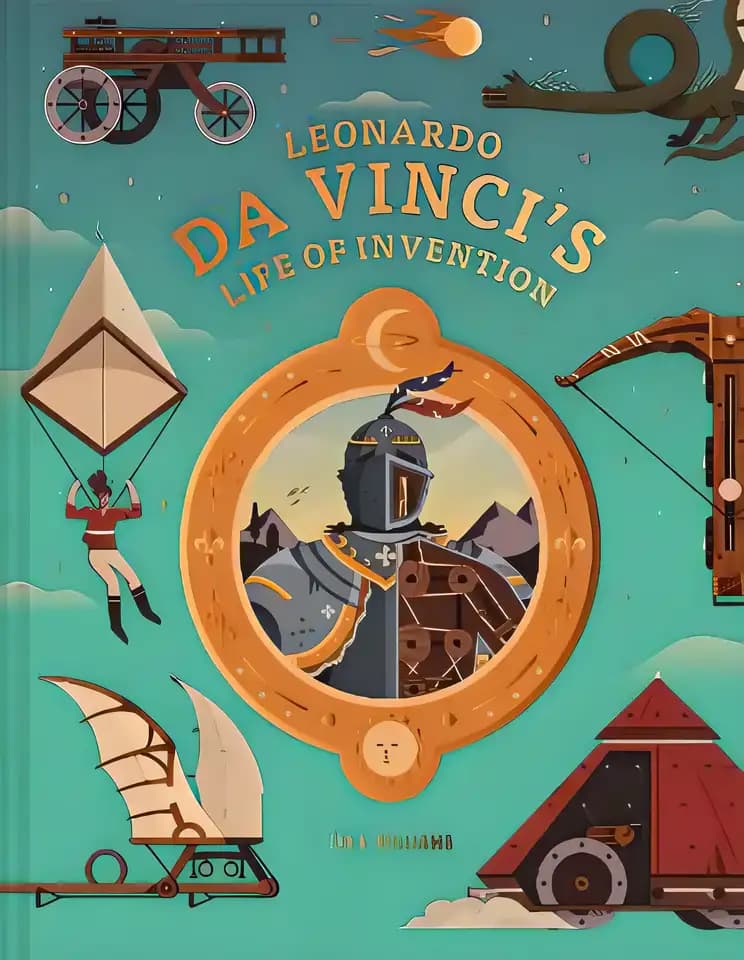 Leonardo da Vinci's Life of Invention: A stunningly illustrated children’s book on da Vinci’s life, inventions, art and genius