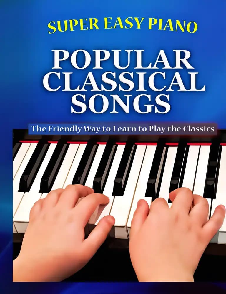 Super Easy Piano Popular Classical Songs: The Friendly Way to Learn to Play the Classics