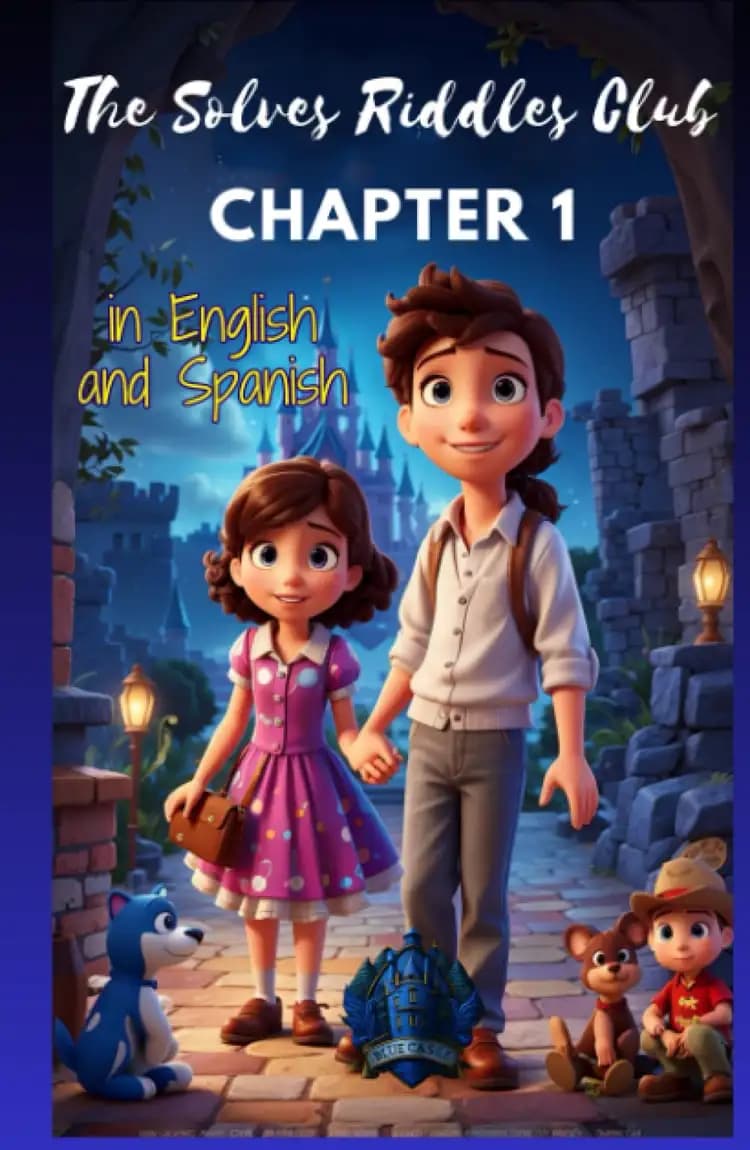 The Solvers Riddles Club. Chapter 1.: Bilingual Mystery Book With 8 Fascinating Stories For Children From 6 To 12 Years Old.